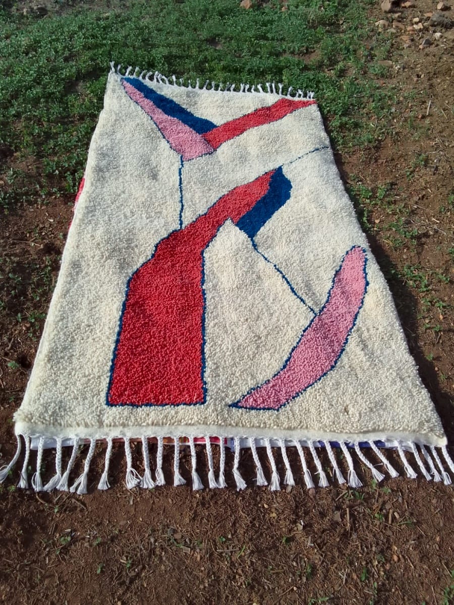  A rug  Colored Morocco