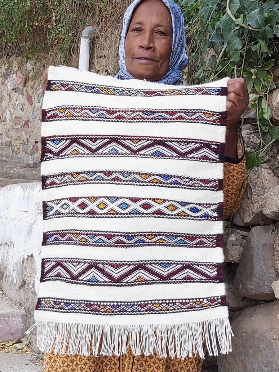  Bag Wool Colored Morocco