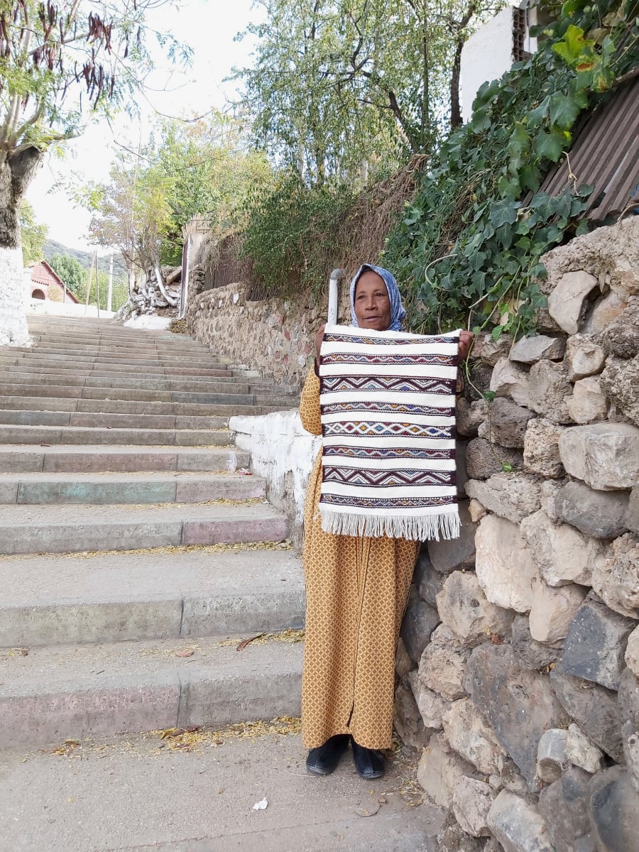  Bag Wool Colored Morocco