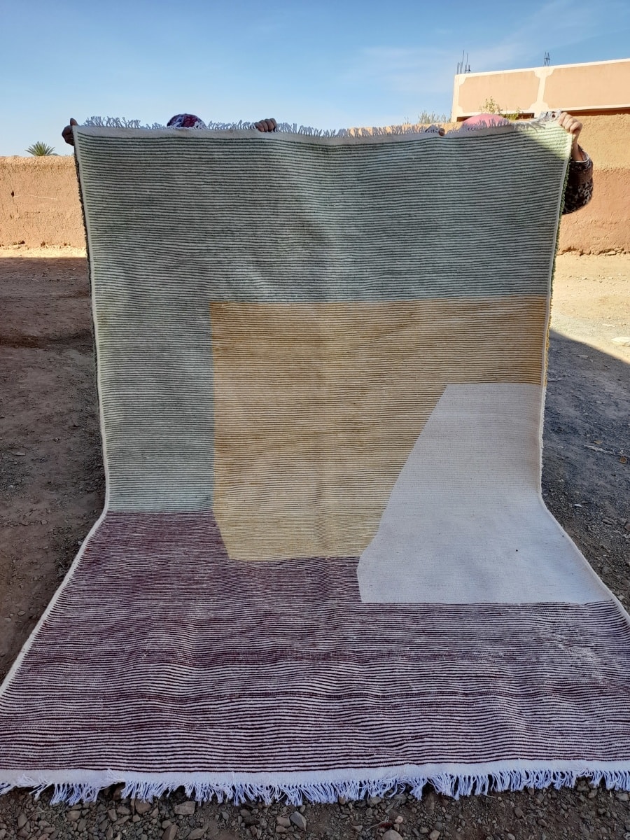  Rug   and  Colored Morocco