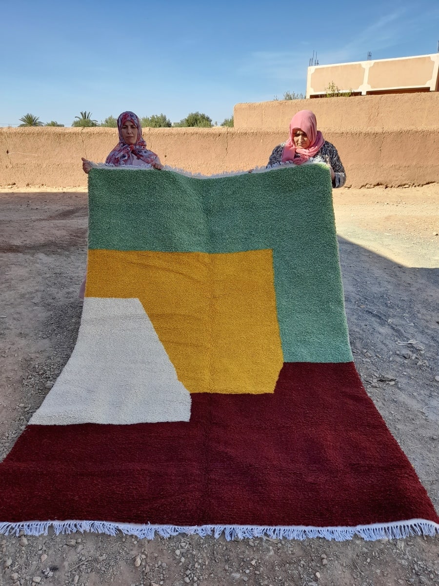  Rug   and  Colored Morocco