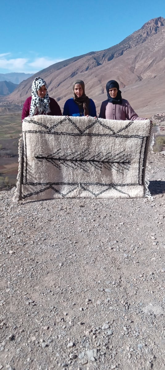  Beni Ourain Wool White Morocco