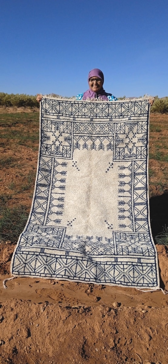 Handmade Moroccan Pileknot Rug