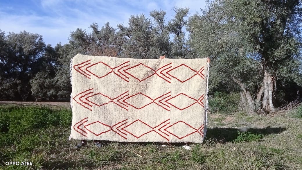 Handmade pileknot rug