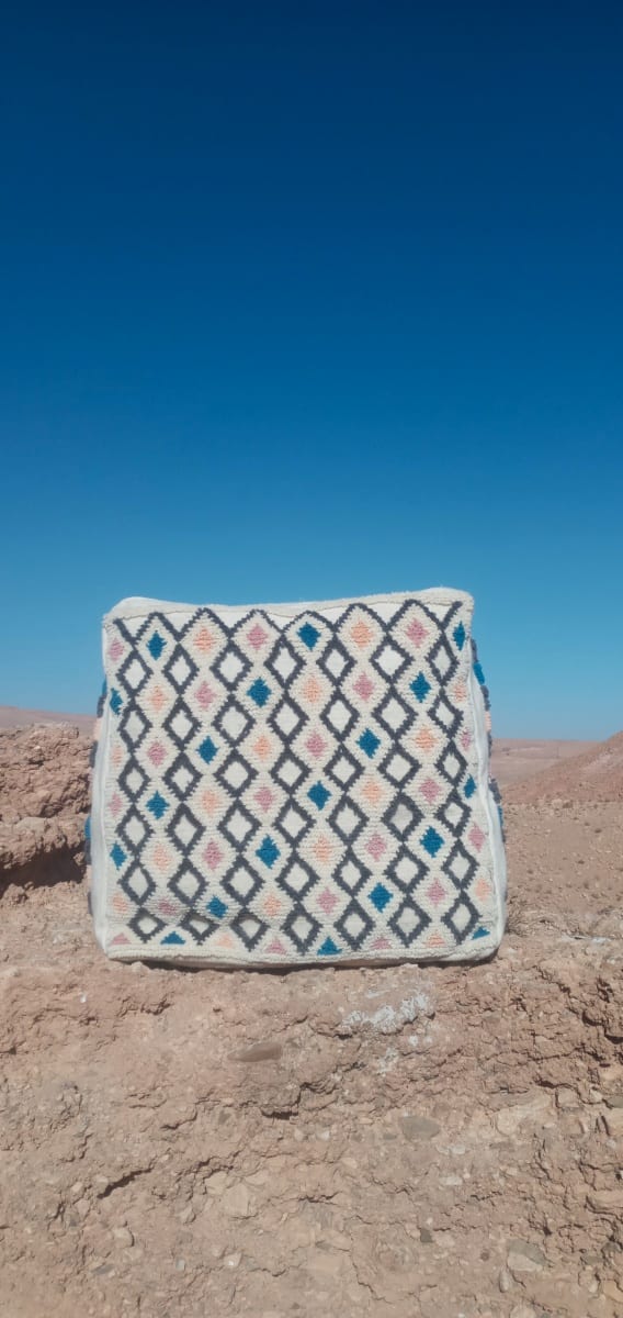  Pillow Cotton String Colored Morocco