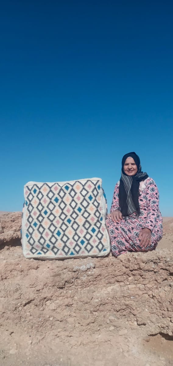  Pillow Cotton String Colored Morocco