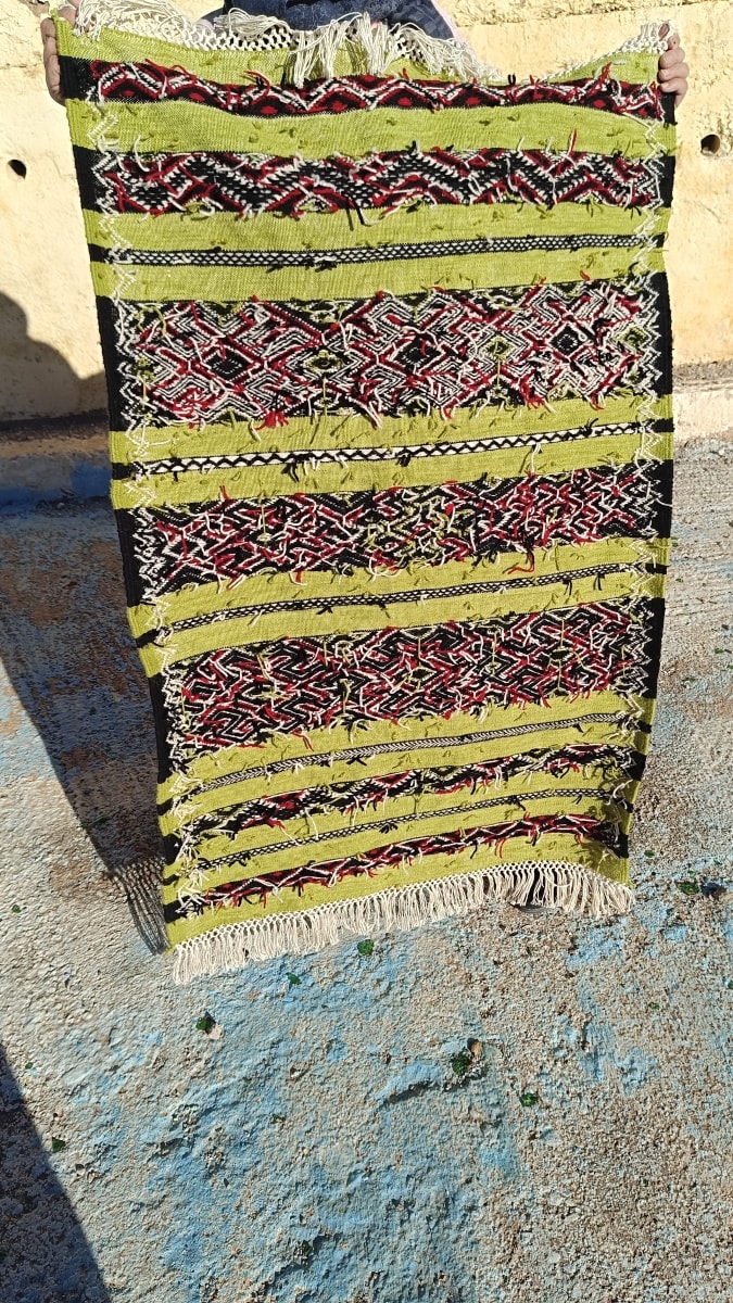  Pile Knot  Colored Morocco