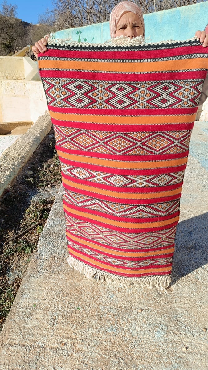  Pile Knot  Colored Morocco