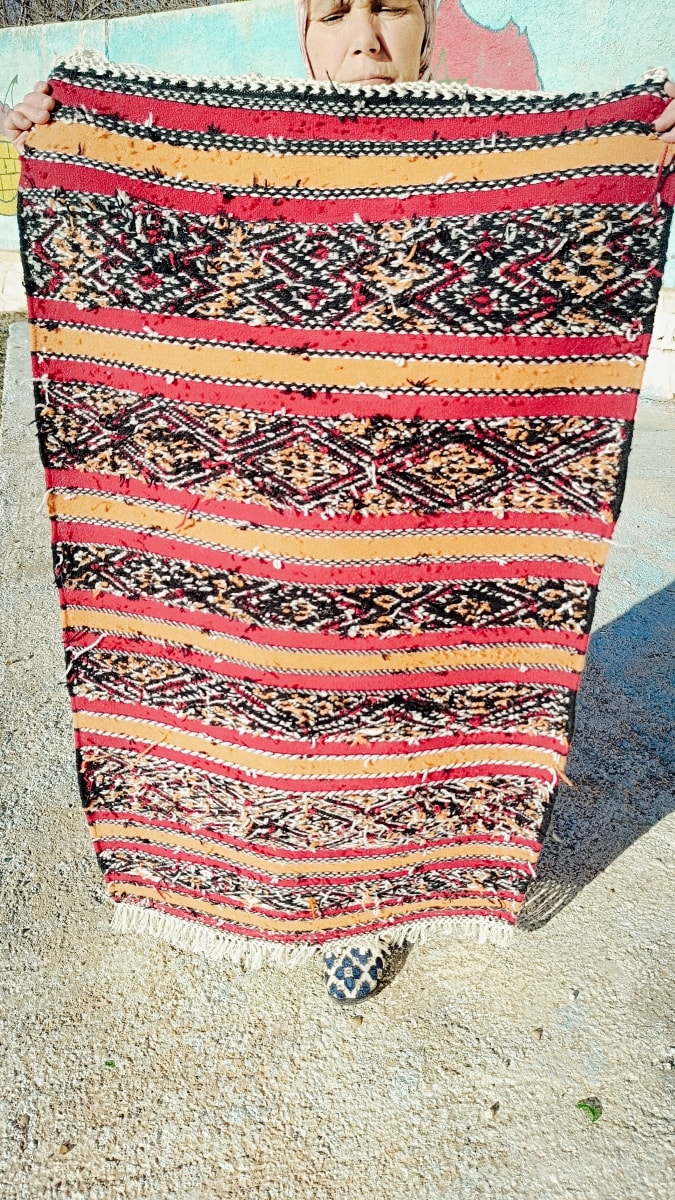  Pile Knot  Colored Morocco