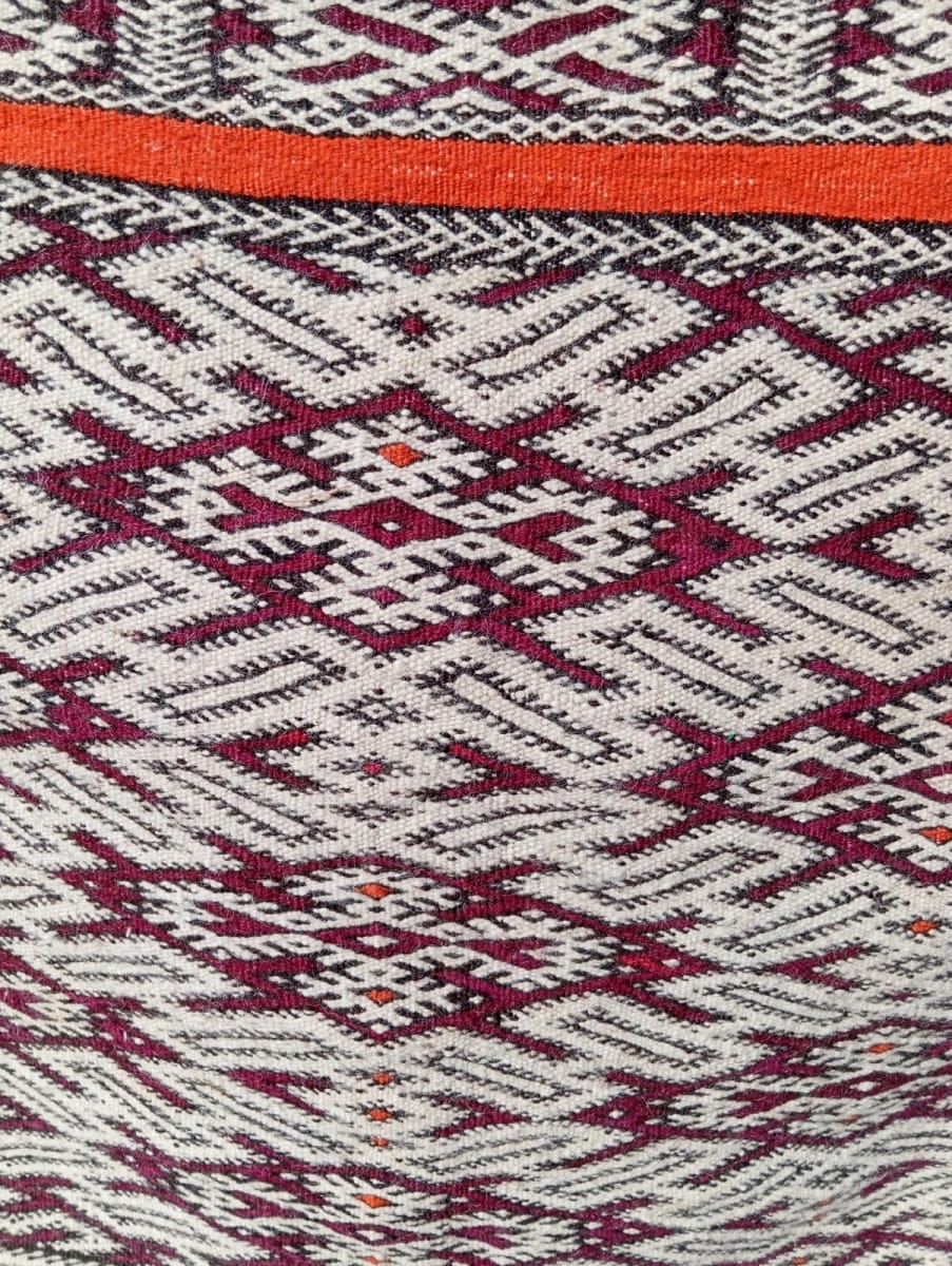  Flatweave  Red, Black Morocco