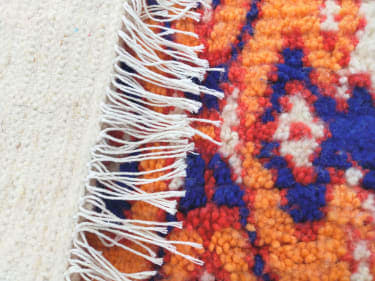 Handmade pileknot rug