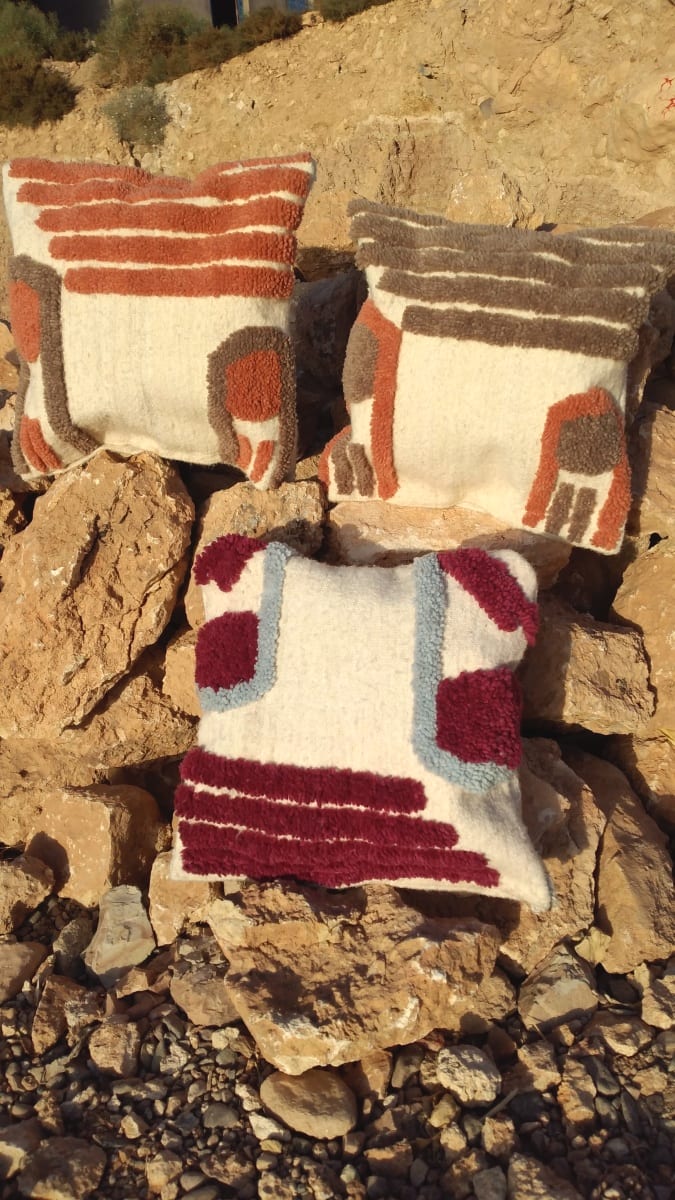 Handmade Flatweave Pillow