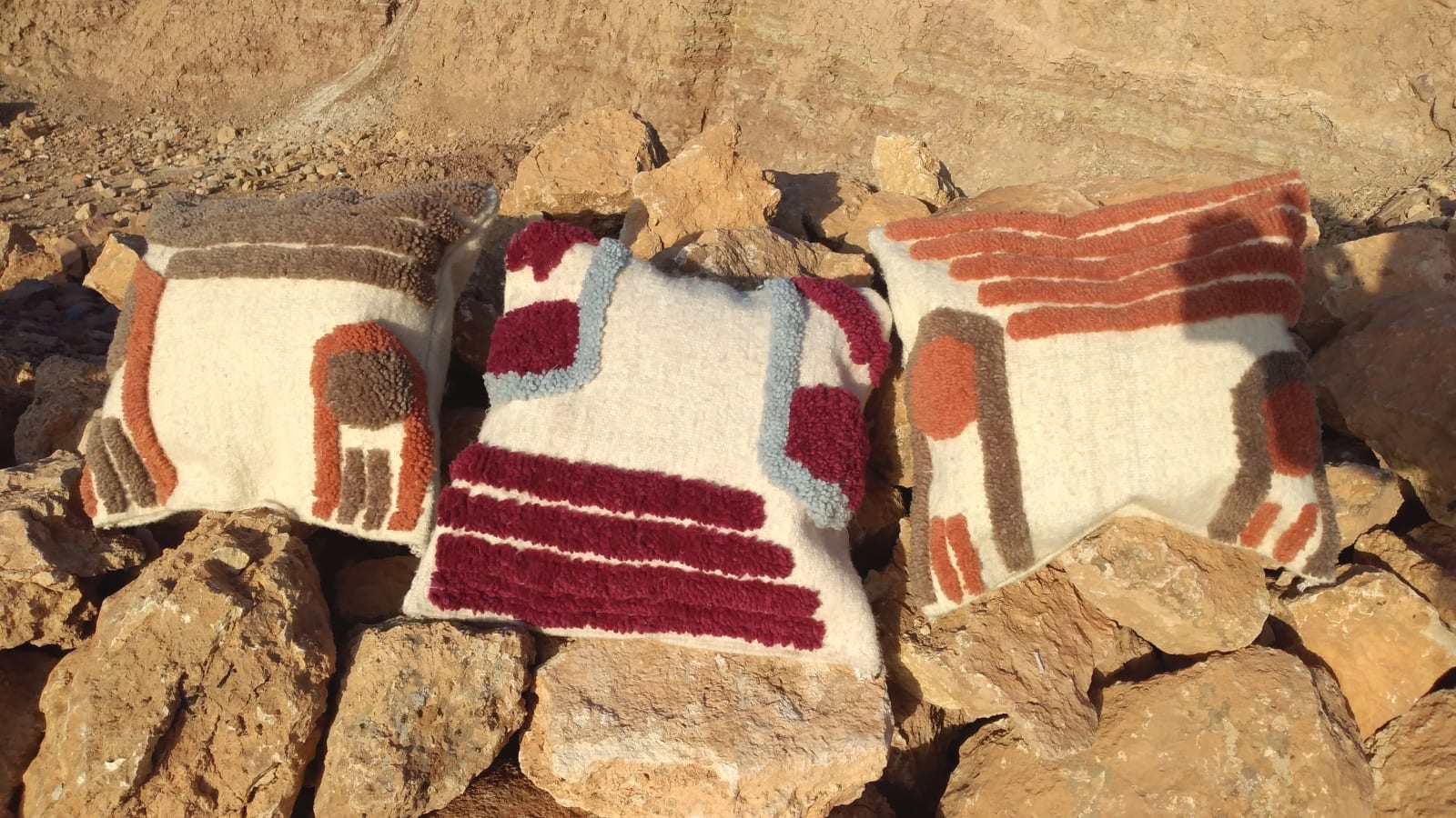 Handmade Flatweave Pillow