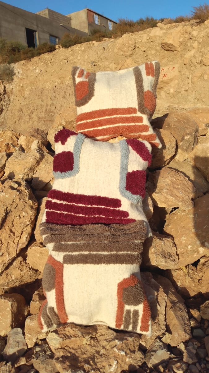 Handmade Flatweave Pillow