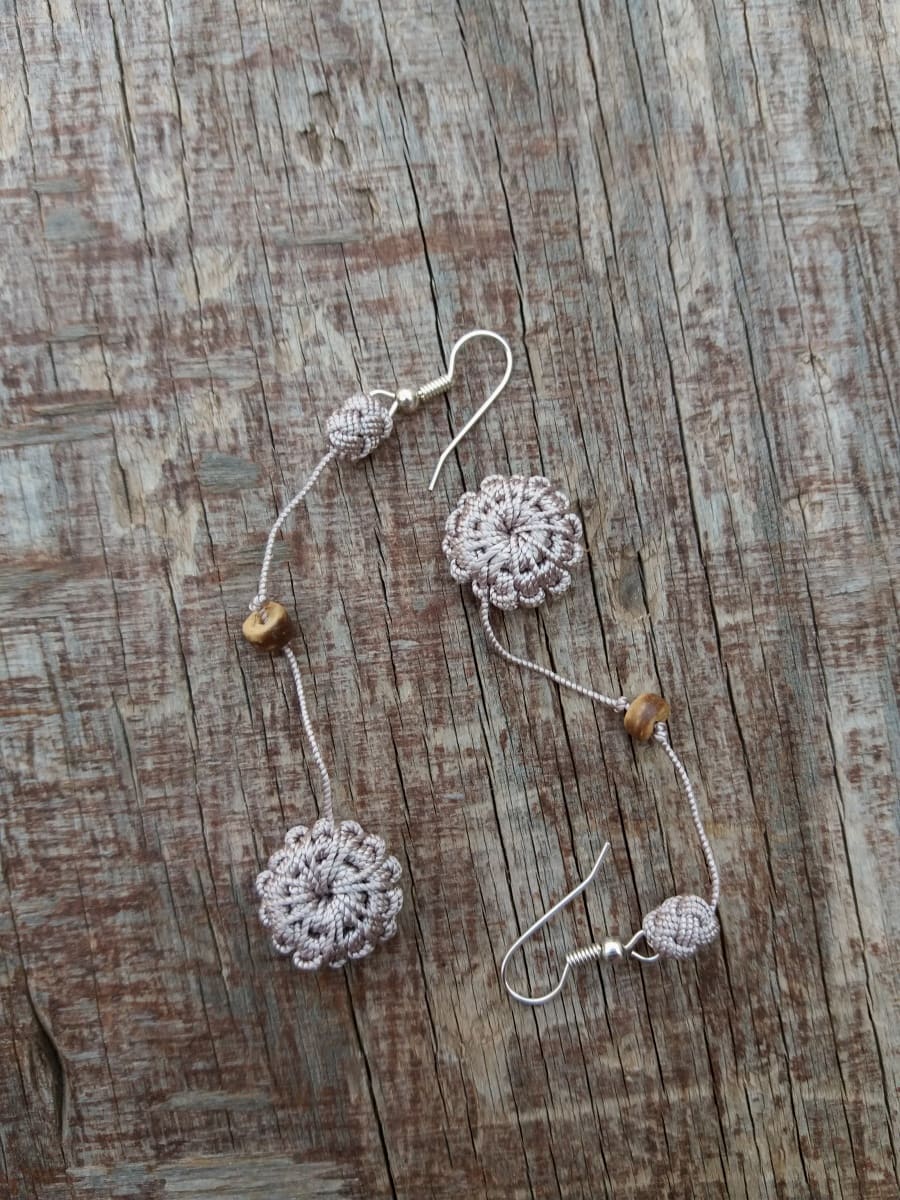 Multi Button Earrings