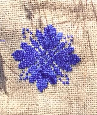 Money Bag  Blue, Brown Morocco
