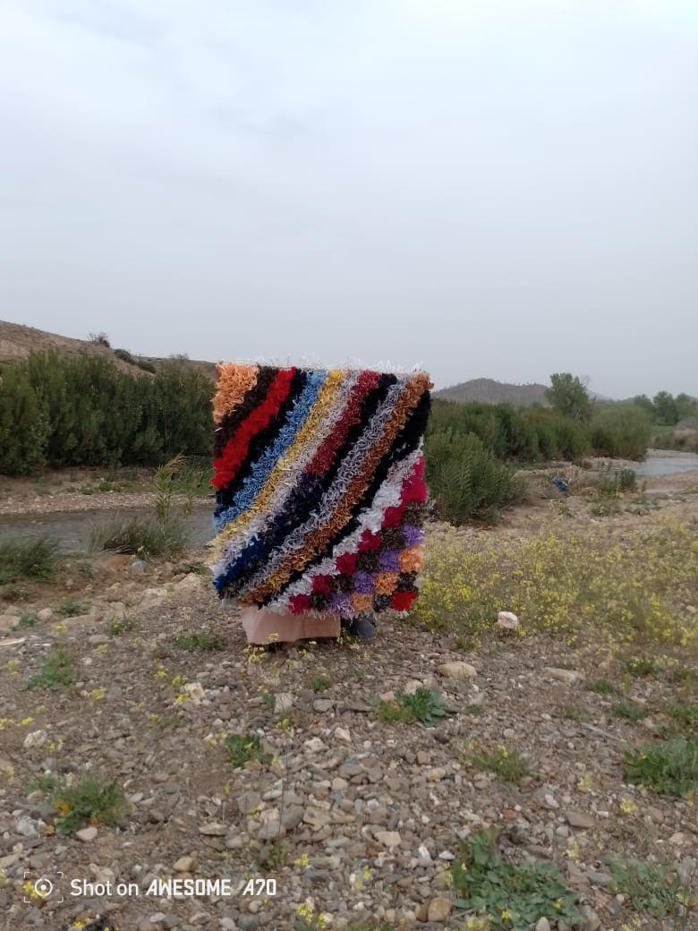 Boucherouite Rug