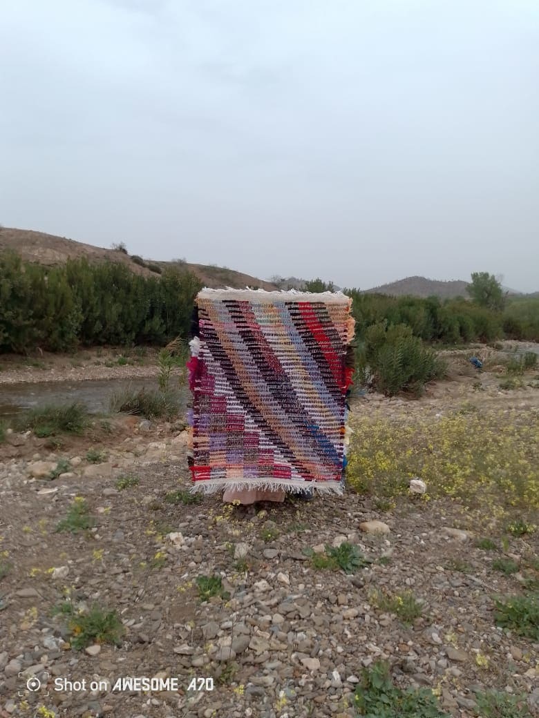 Boucherouite Rug