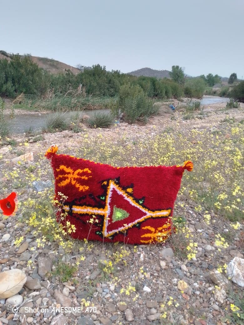 Pillow of wool