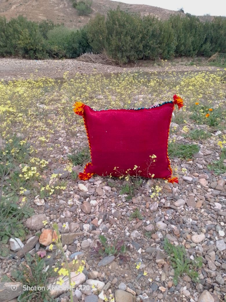 Pillow of wool