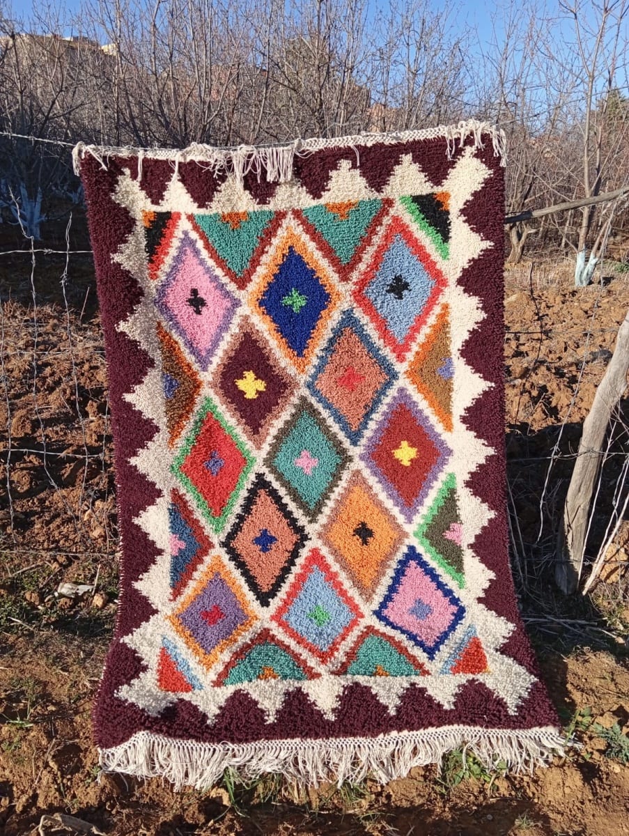  Pile Knot  Colored Morocco