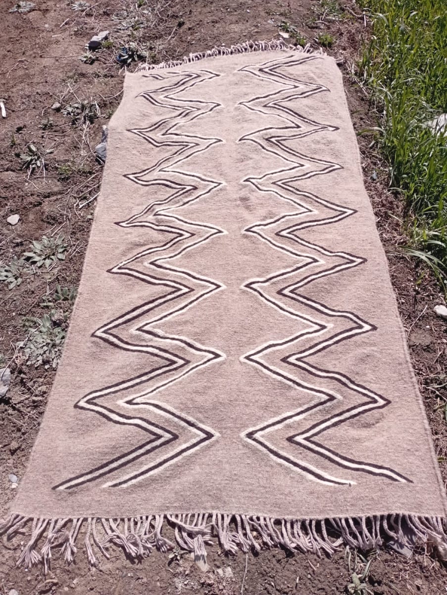  Hanbel Flatweave rug  Grey, Black Morocco