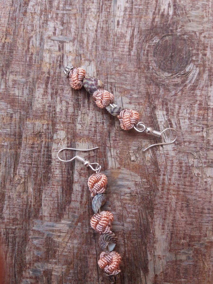 Multi Button Earrings