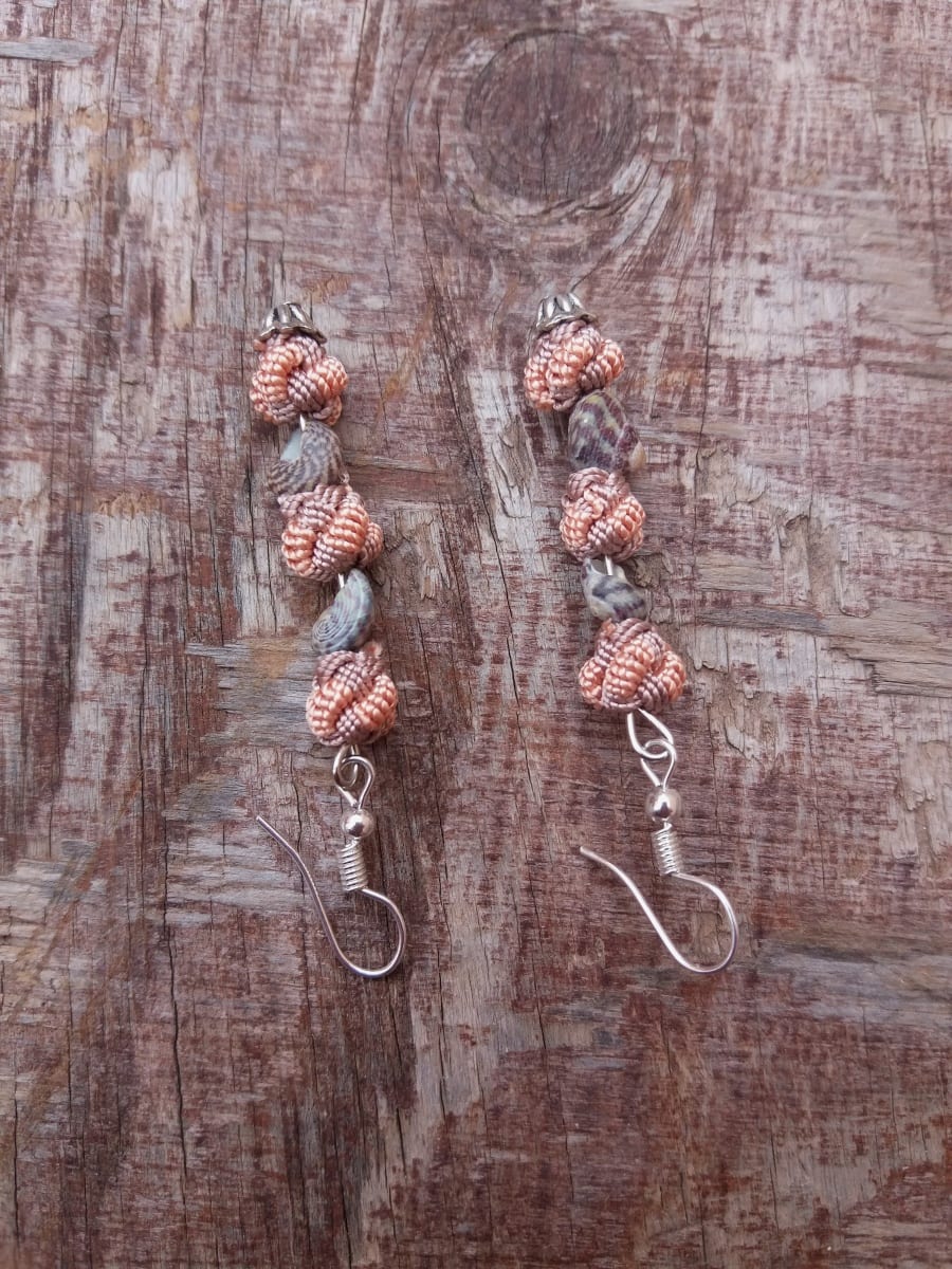 Multi Button Earrings