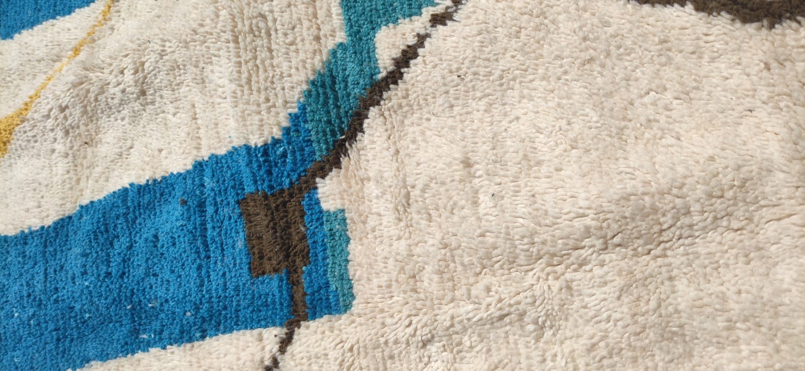  Azilal Rug Wool Black, White Morocco