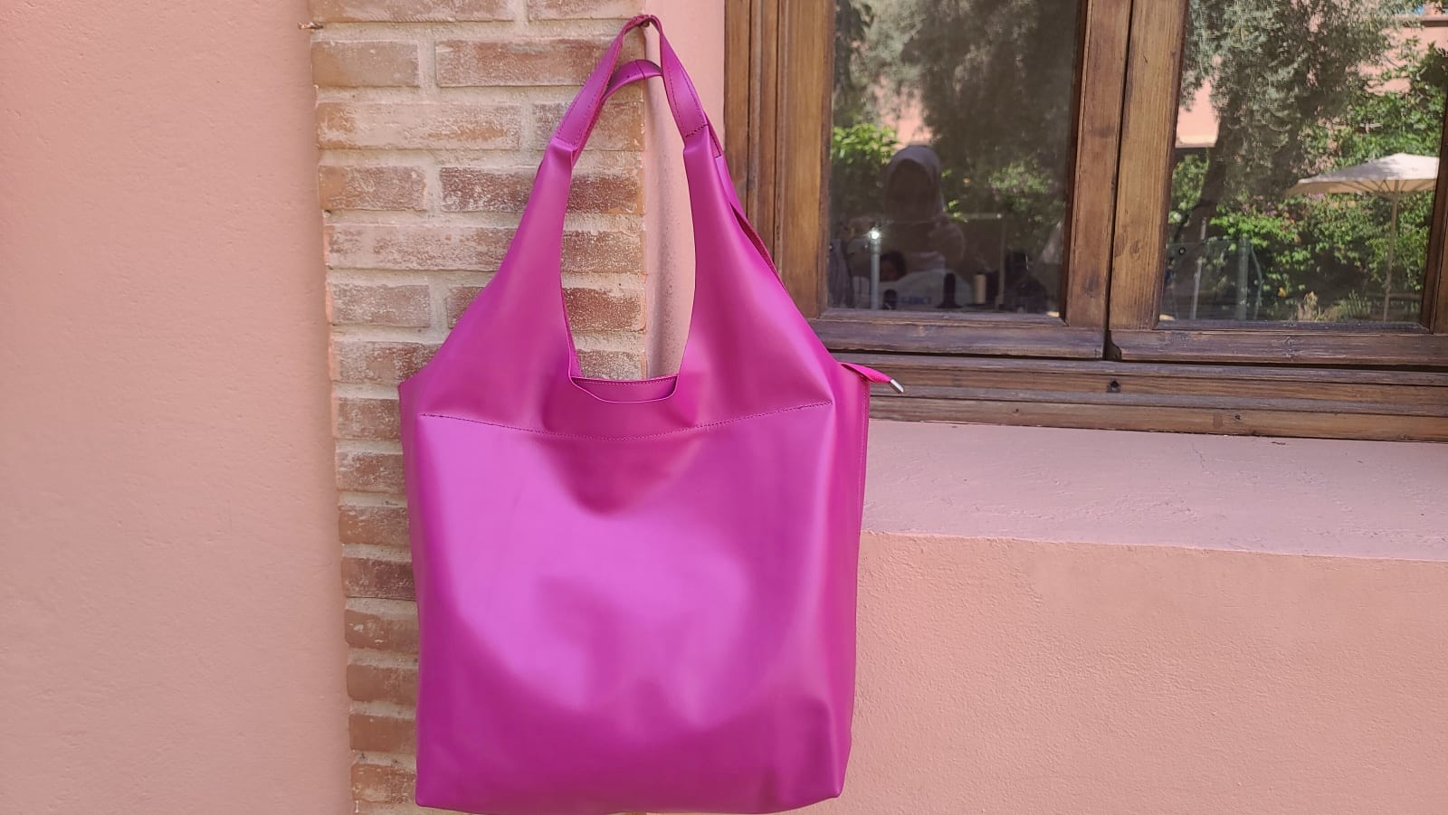  bag leather Pink Morocco