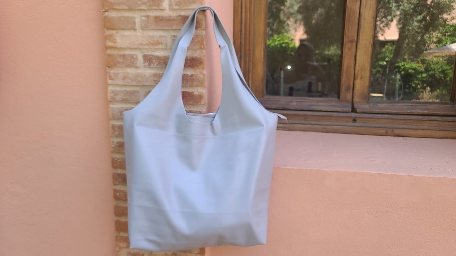  bag leather Grey Morocco