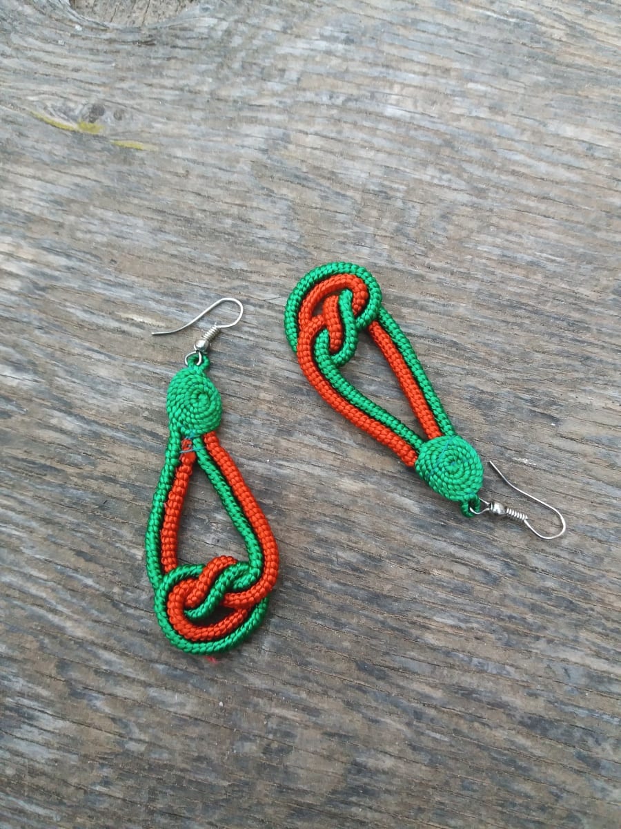 Multi Button Earrings