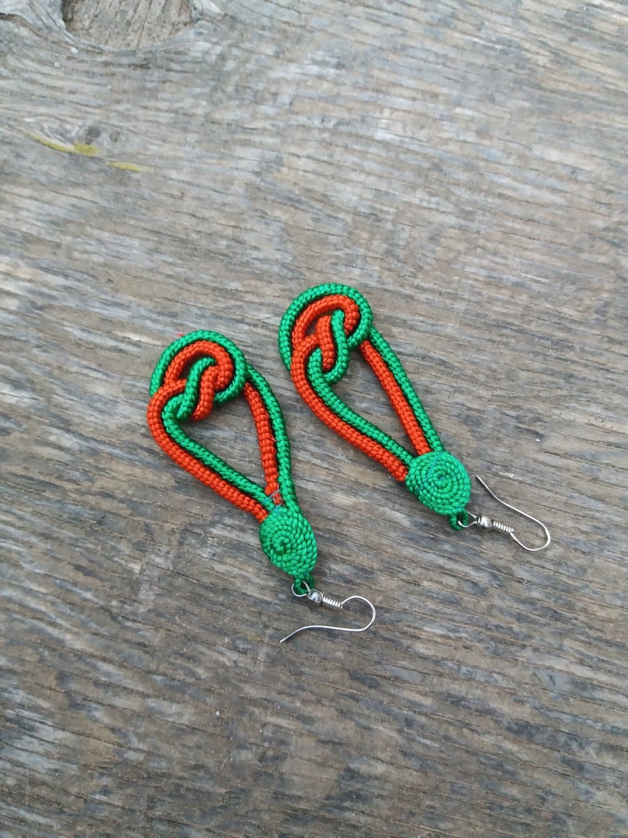 Multi Button Earrings