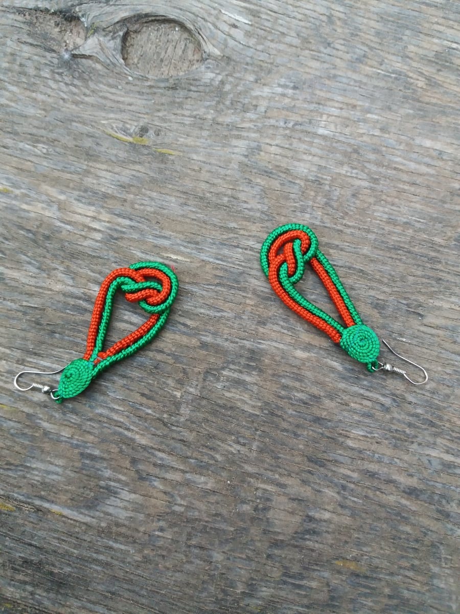 Multi Button Earrings