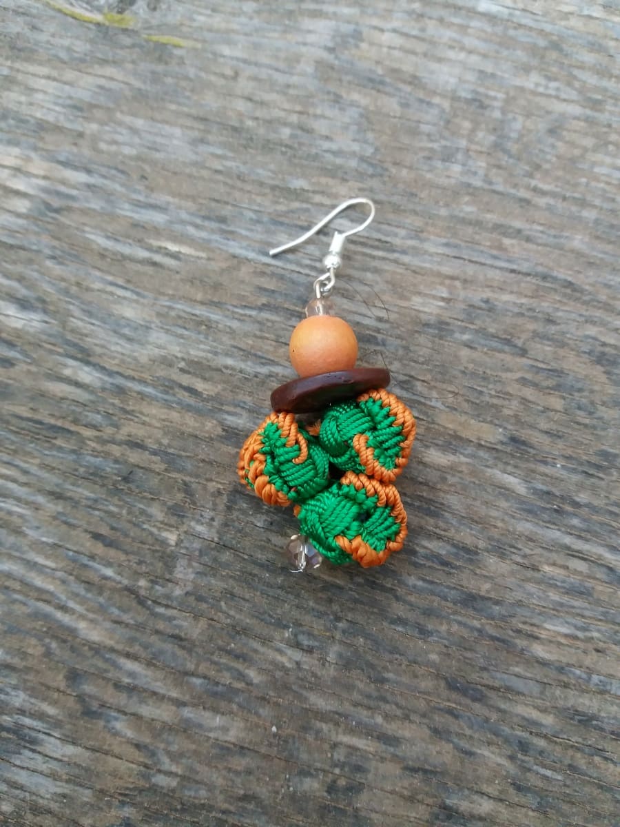 Multi Button Earrings