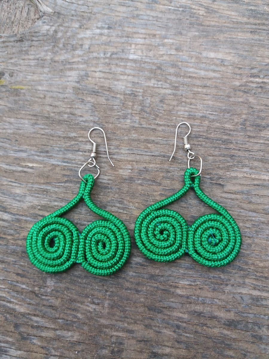 Multi Button Earrings