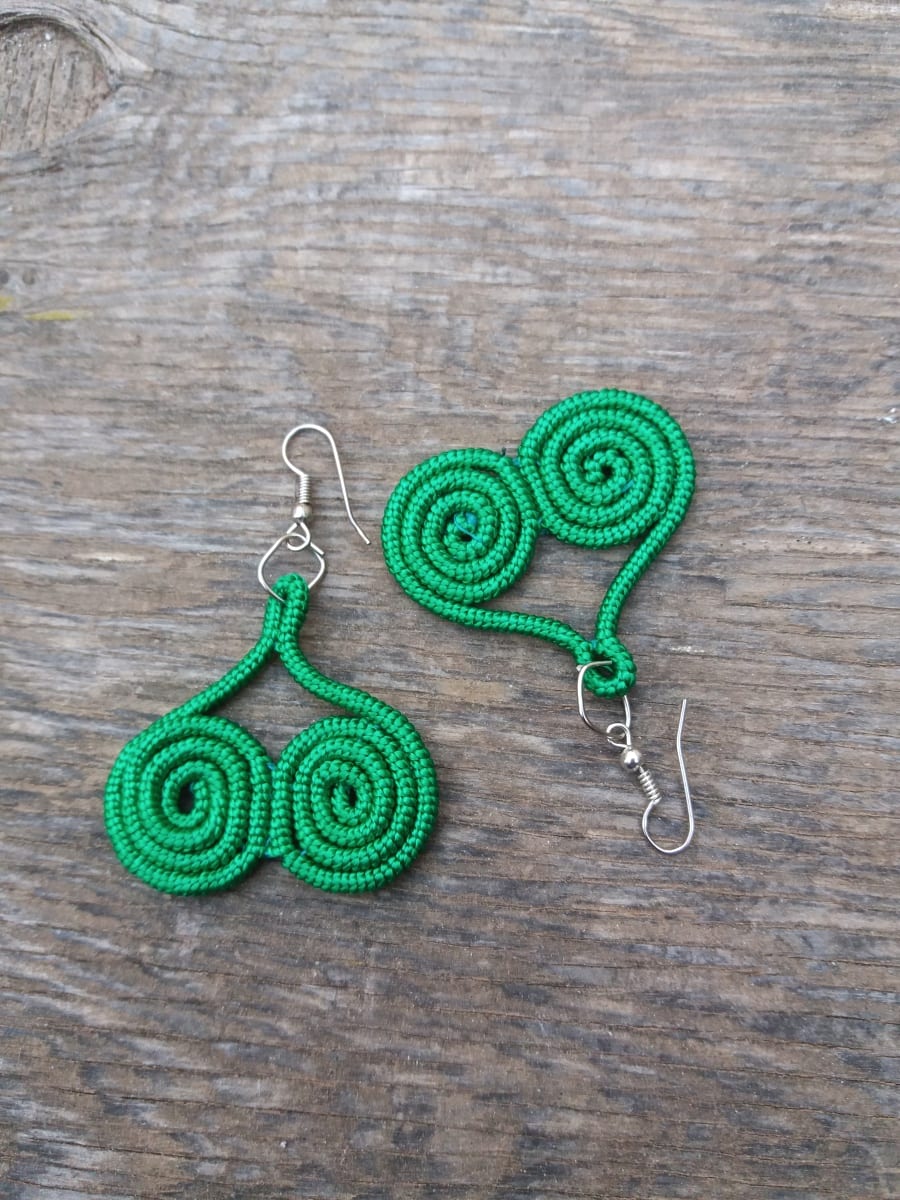 Multi Button Earrings