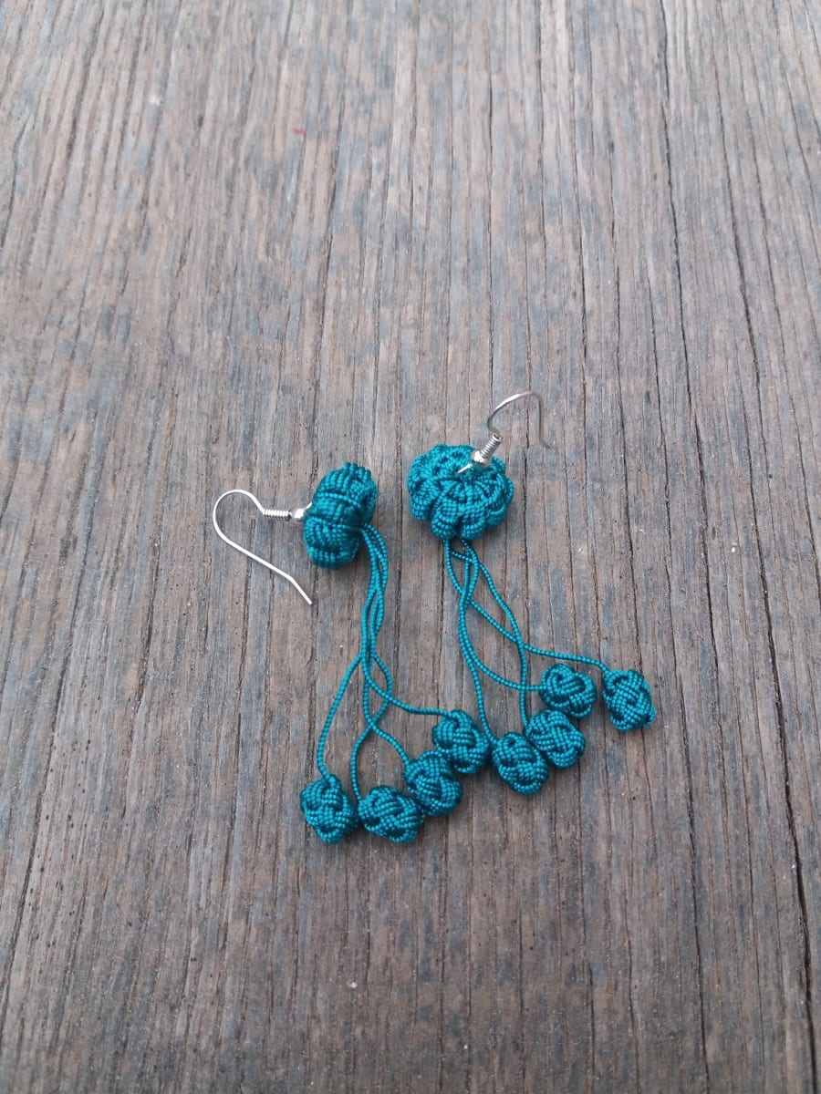 Multi Button Earrings