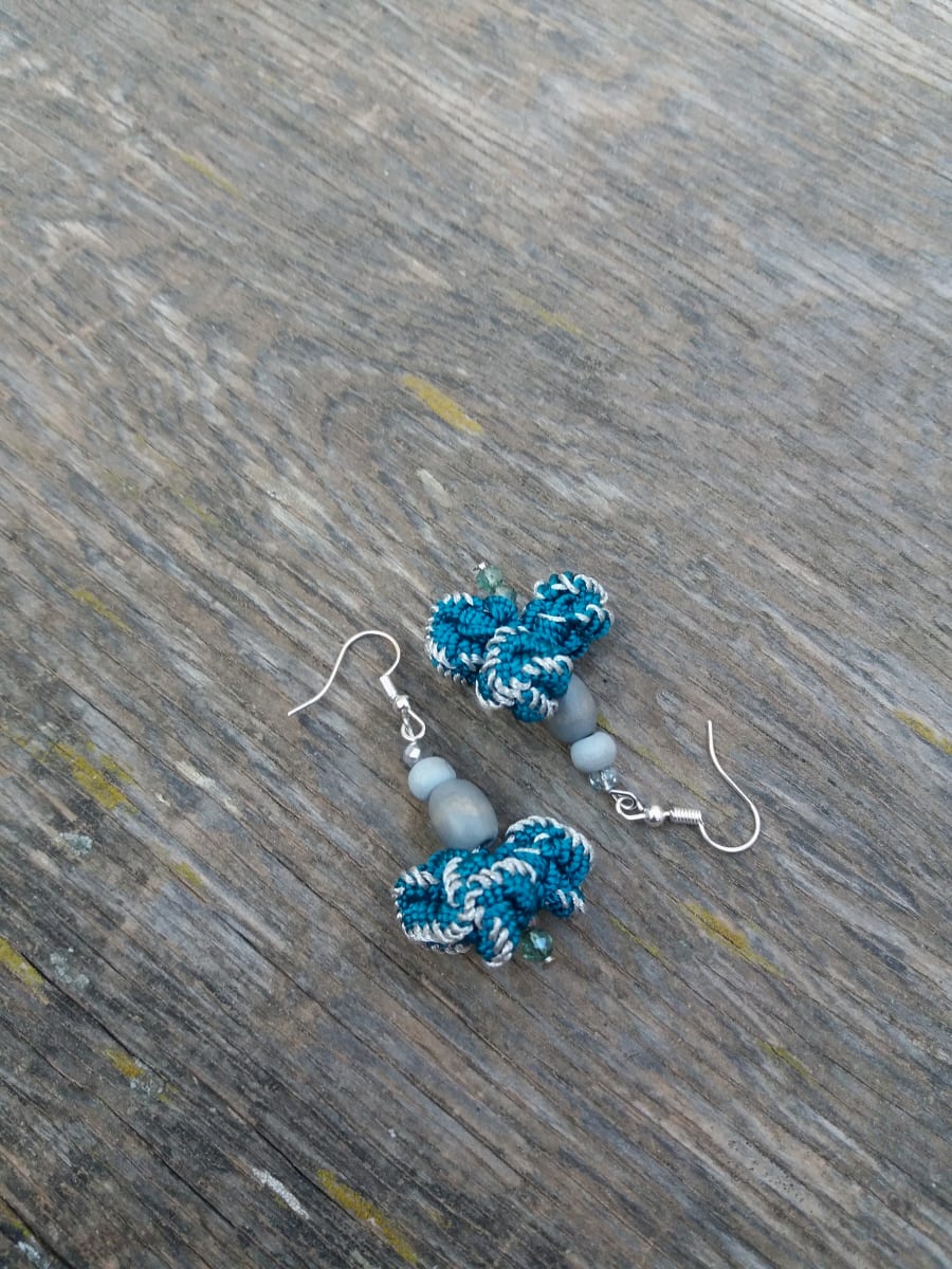 Multi Button Earrings