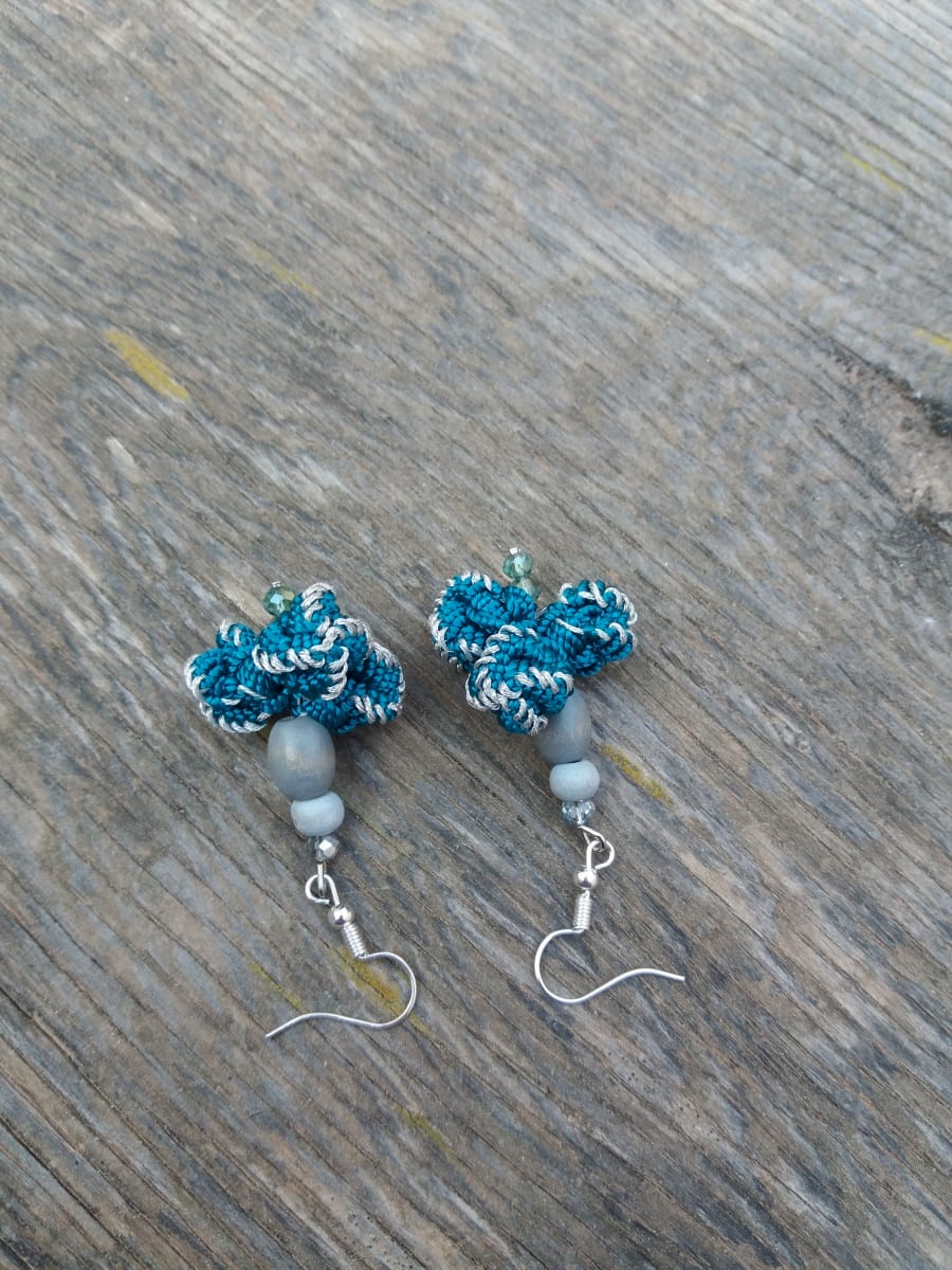 Multi Button Earrings