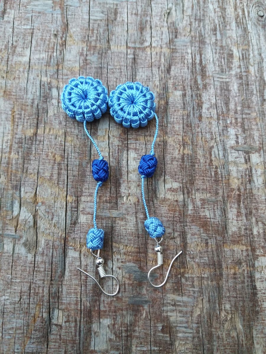 Multi Button Earrings