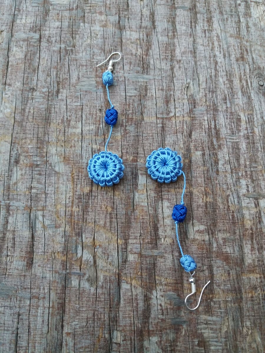 Multi Button Earrings