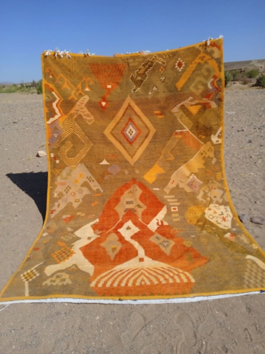 Handmade Moroccan Pileknot Rug