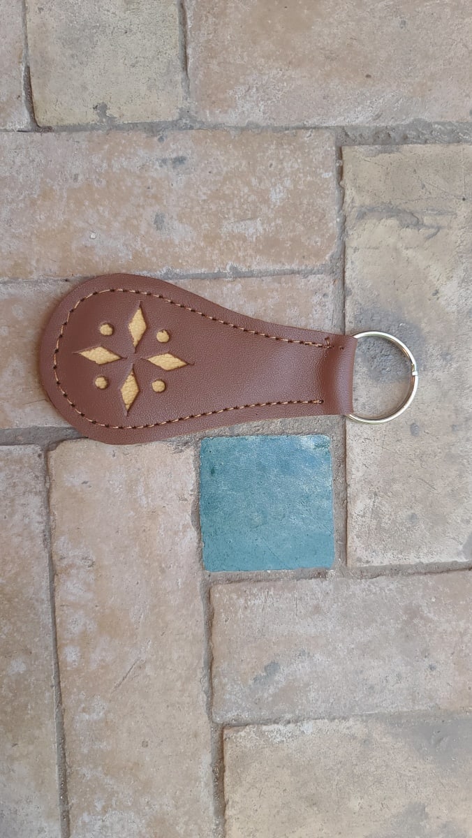   small bag leather Brown, White Morocco