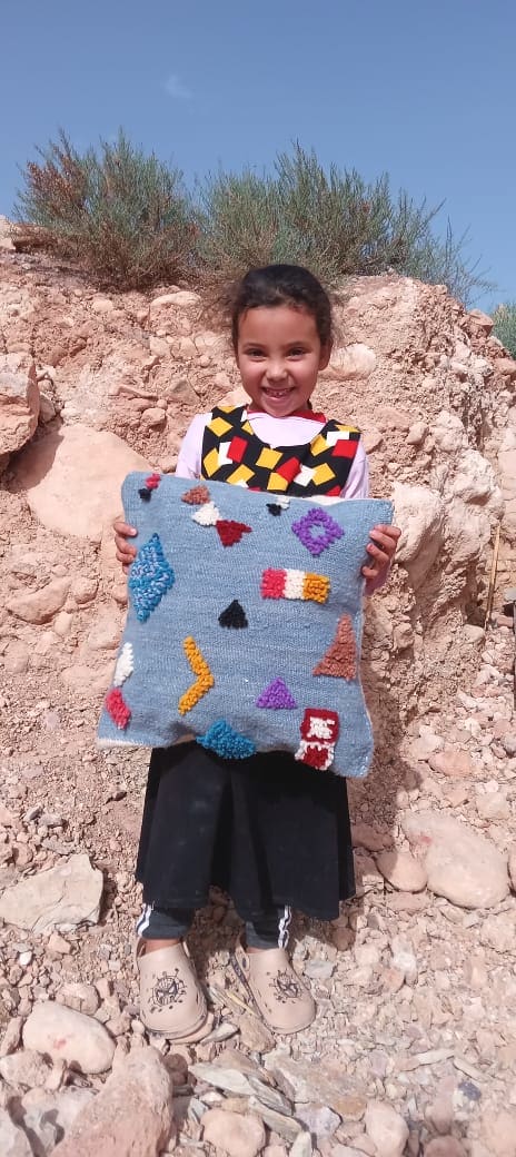 Handmade Flatweave Pillow