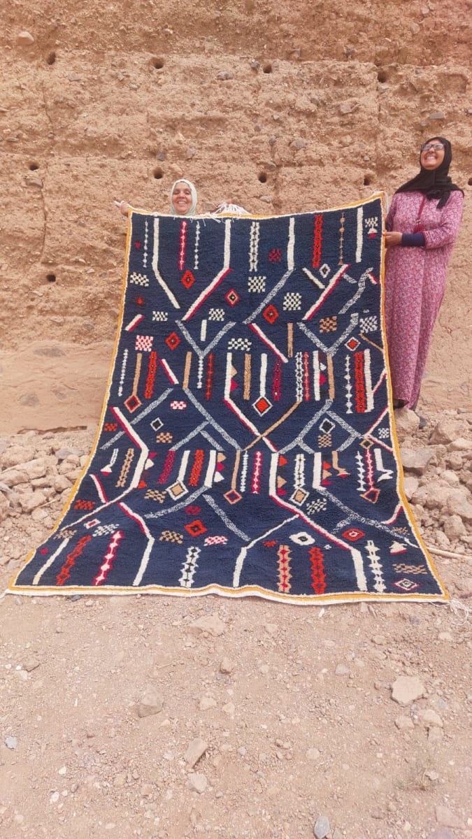 Handmade Moroccan Pileknot Rug