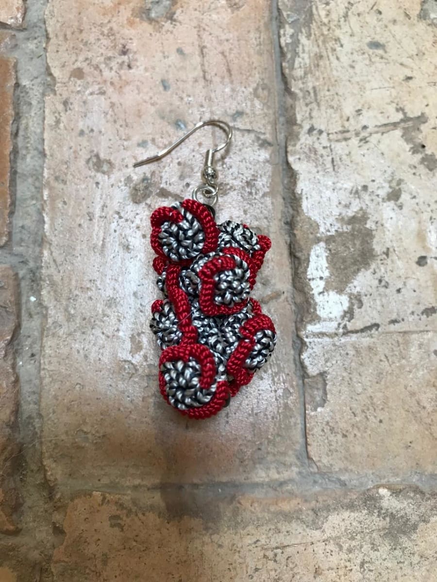 Multi Button Earrings