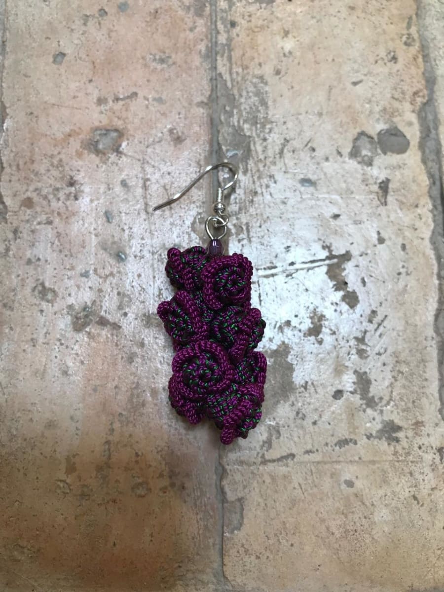 Multi Button Earrings