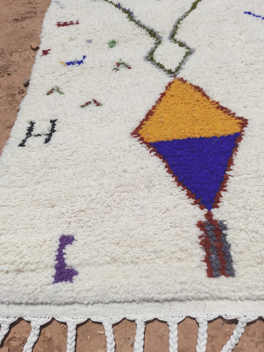  Rug   Colored Morocco