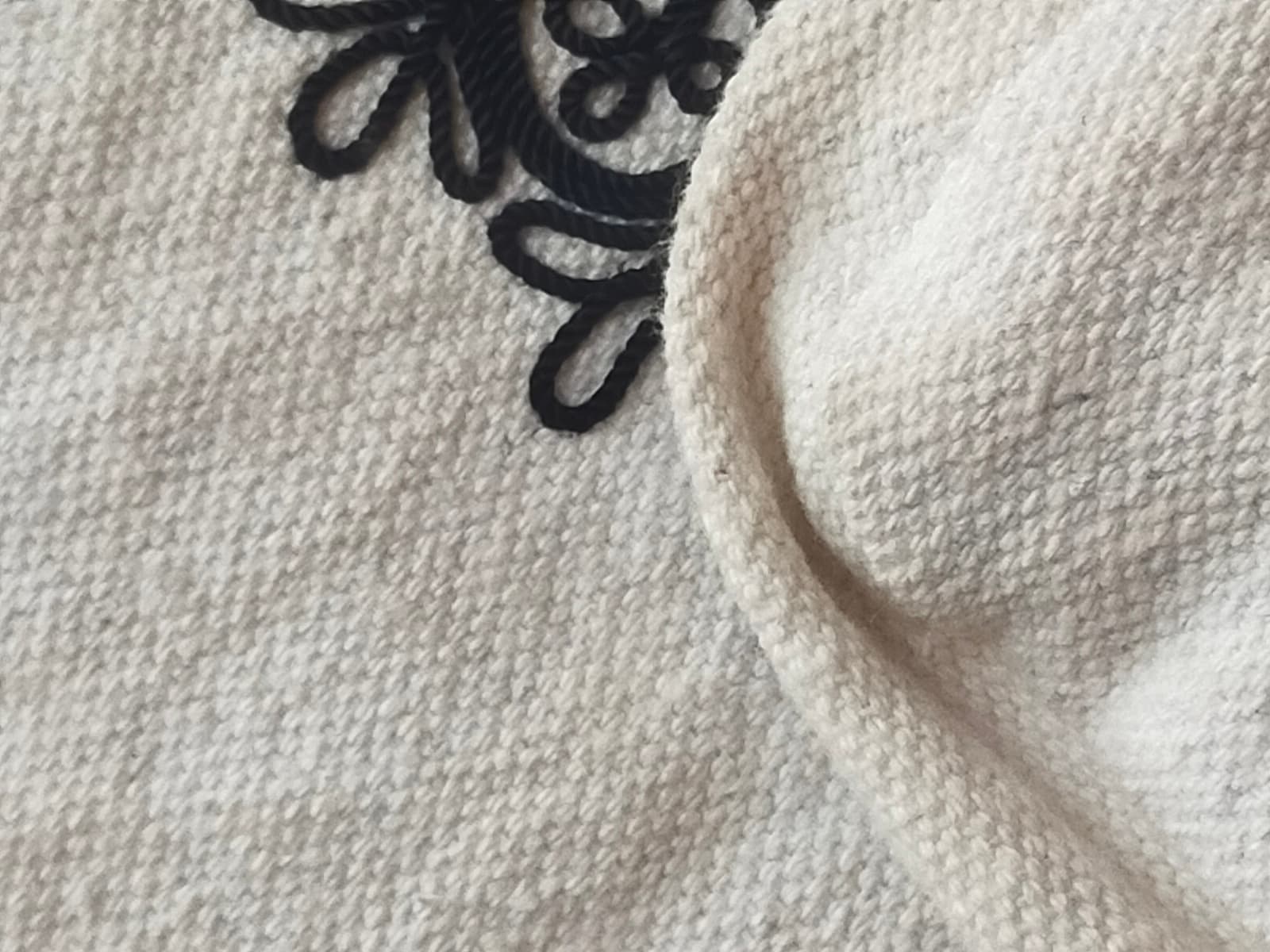 Handmade Embroidered Pillow